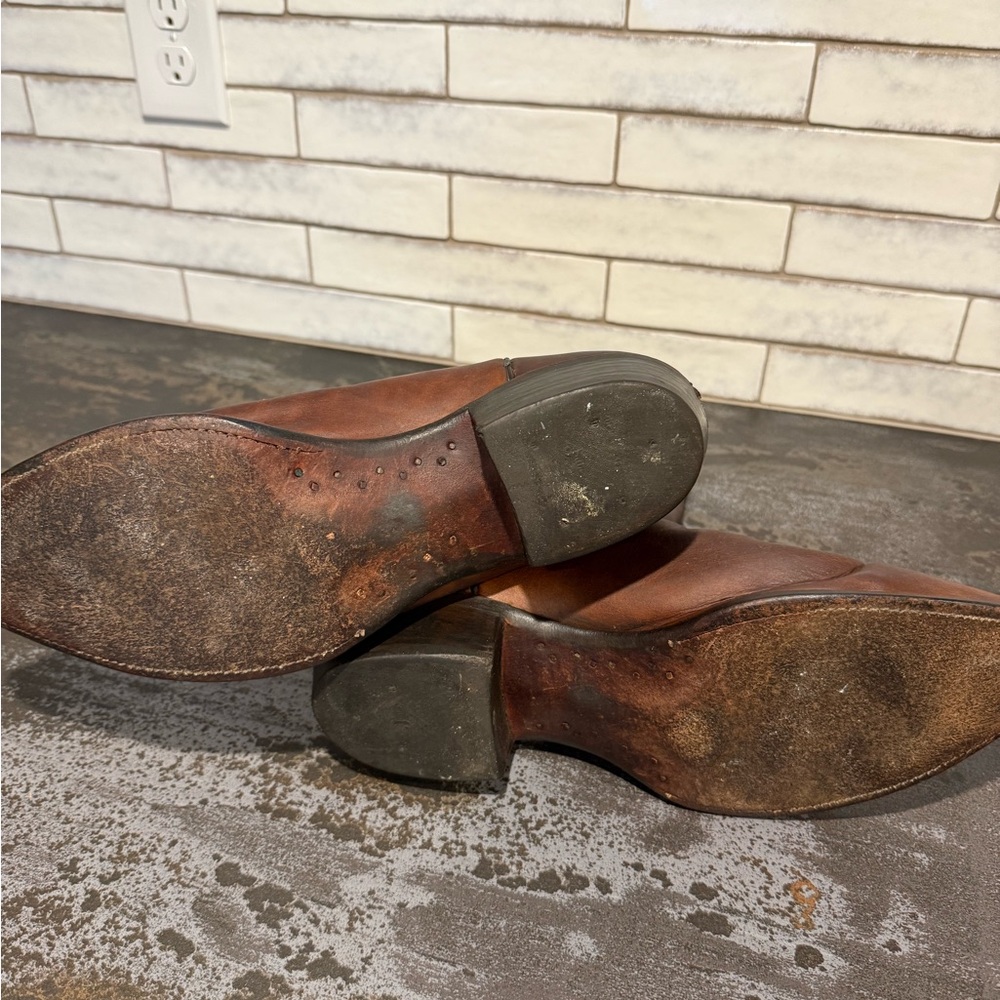 Vintage Justin 2252 Men’s Leather Cowboy Boots.  Made in USA.  Sz 11.5D, EUC - Picture 6 of 9